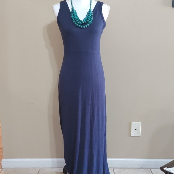 Lou & Grey Dresses & Skirts - Lou & Grey Navy Blue Maxi Dress
